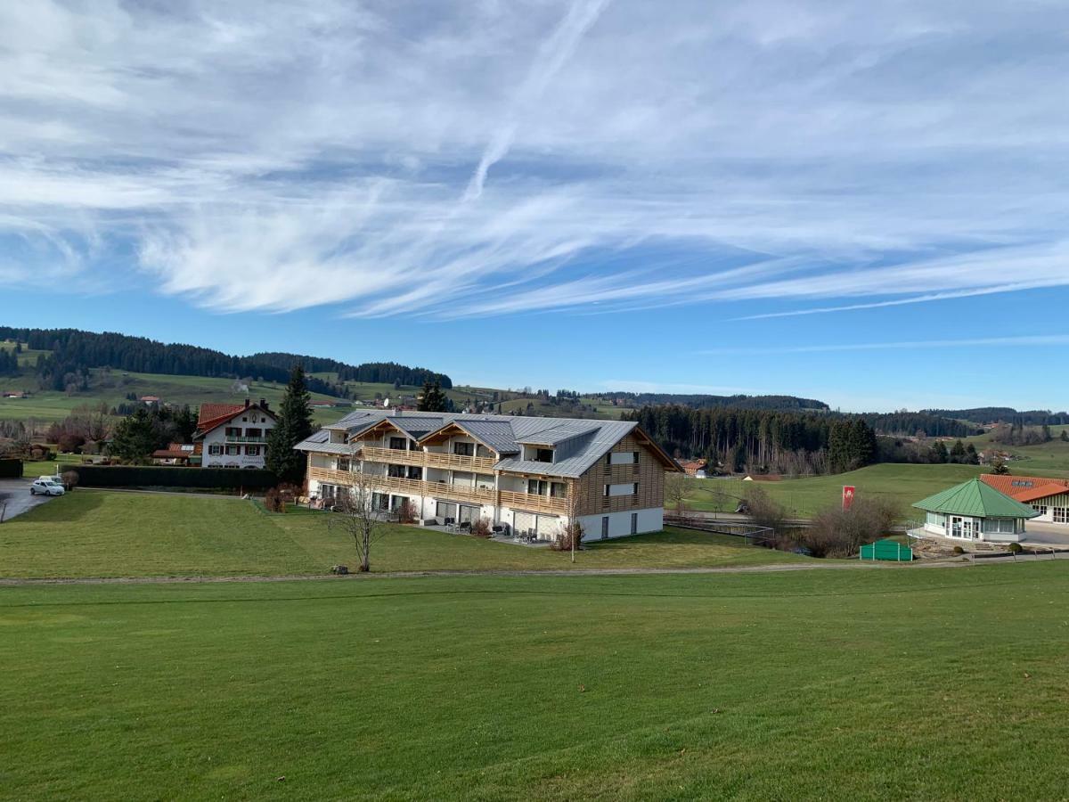 Chalet Alpenrose 134Qm Am Golfplatz Oberstaufen Dış mekan fotoğraf